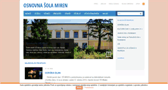 Desktop Screenshot of os-miren.si